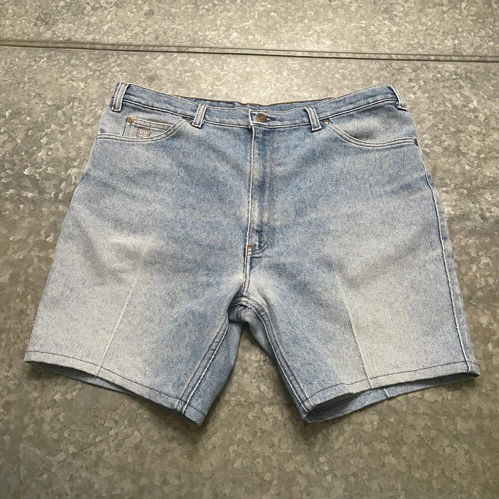 Vintage Levi's Silver Medal Jeans Shorts Mens 38 Denim 80s 90s Dad Indie Grunge